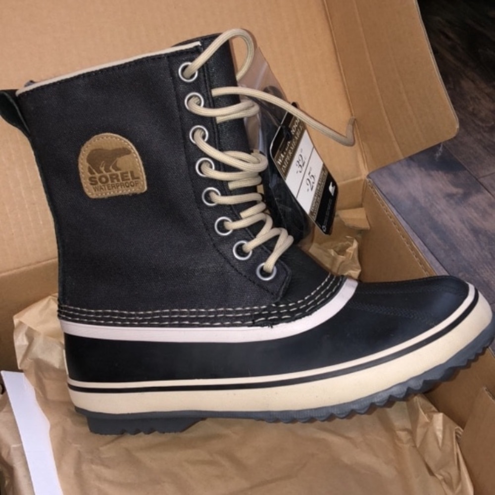 Sorel 1964 Premium CVS Boots - Black Fossil